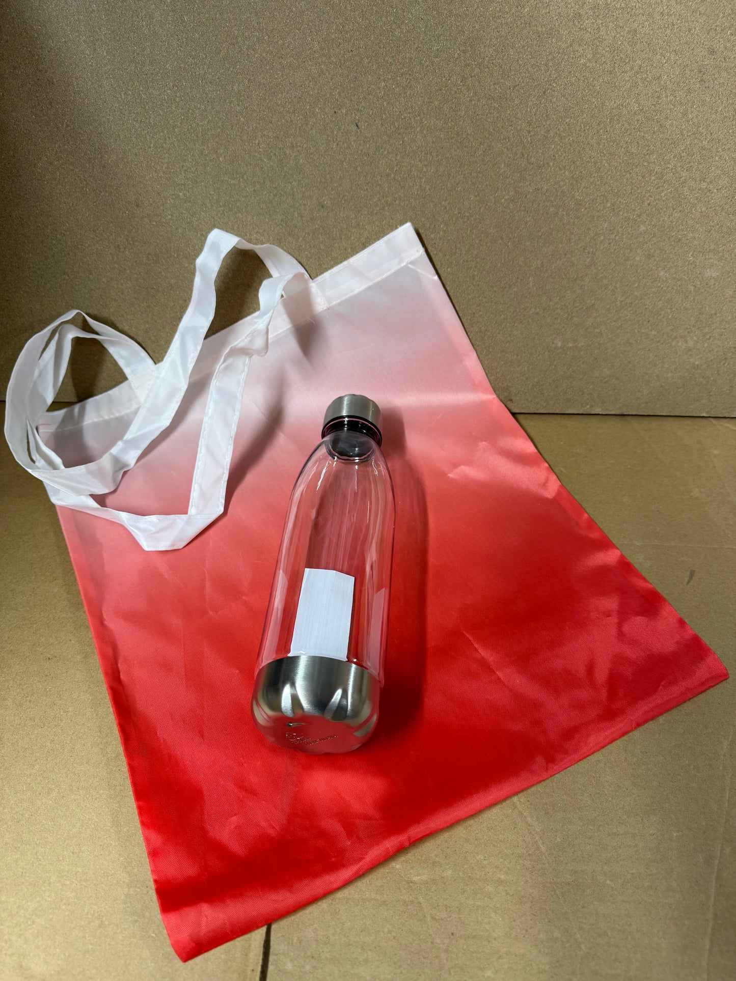 Bundle of 25 water bottle and drawstring bag sets