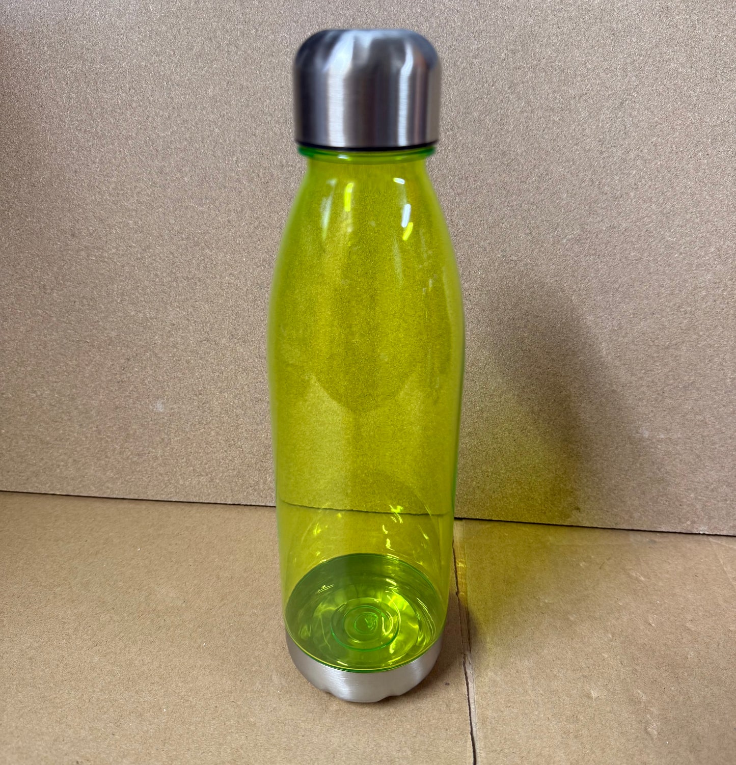 **Flash sale** Plastic 700ml water bottle with chrome screw lid