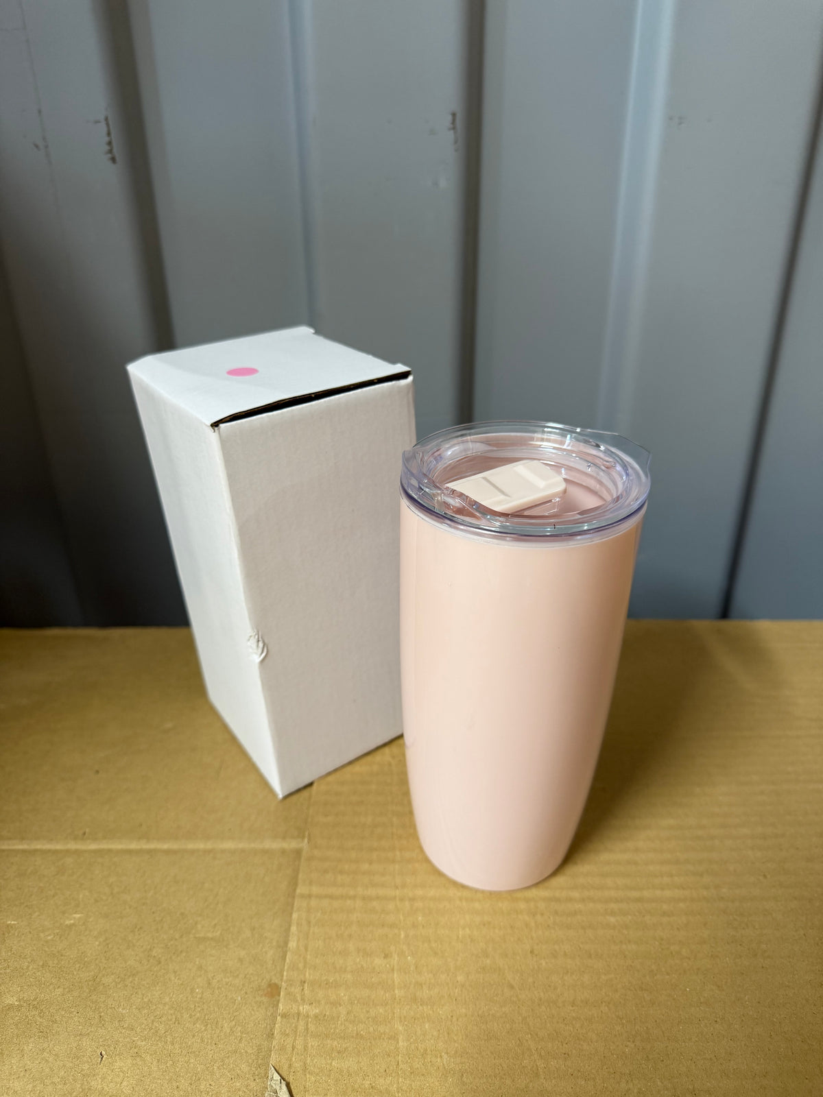 530ml double walled plastic tumbler