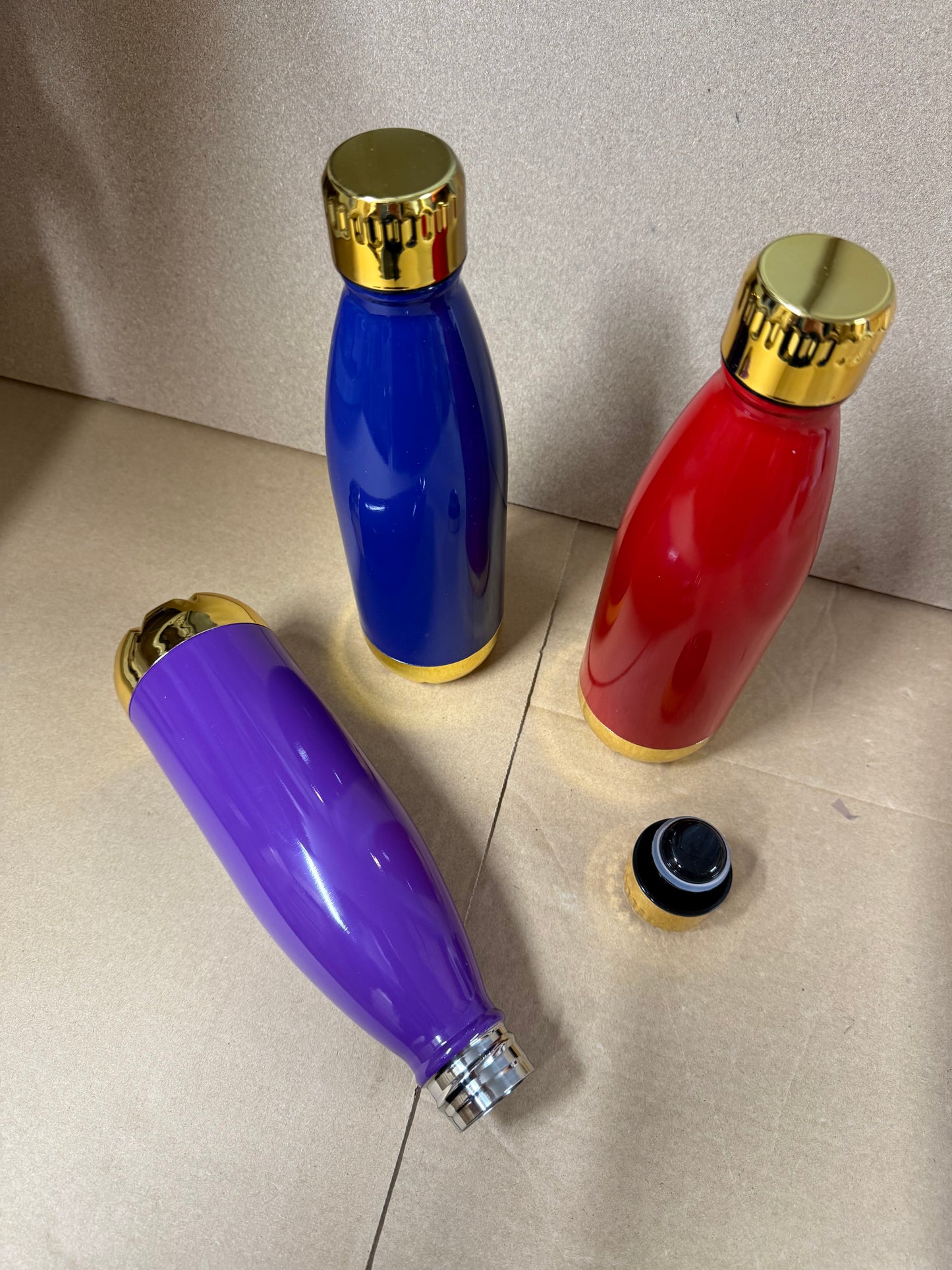 500ml double walled stainless steel vacuum drinks bottles