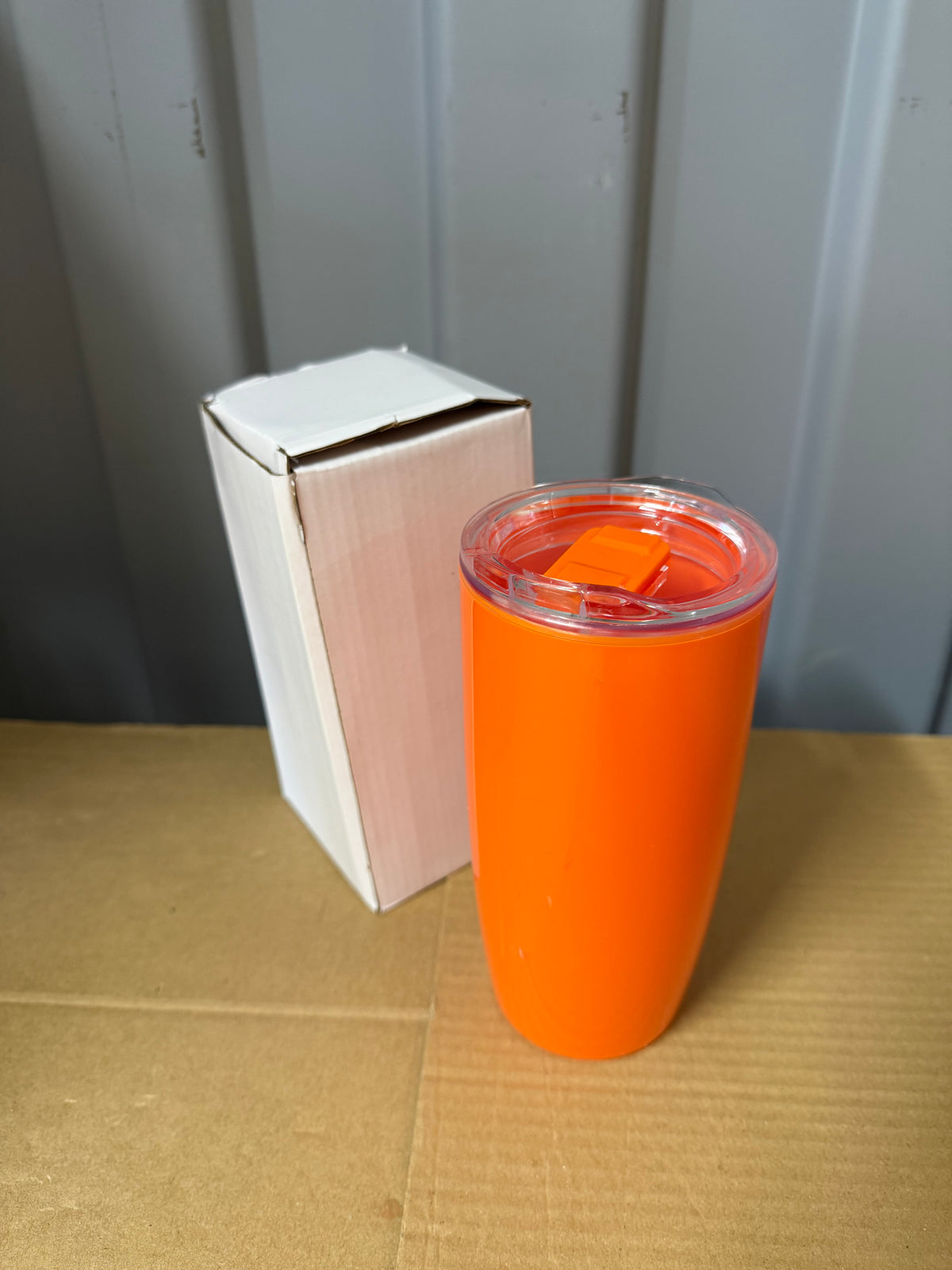 530ml double walled plastic tumbler