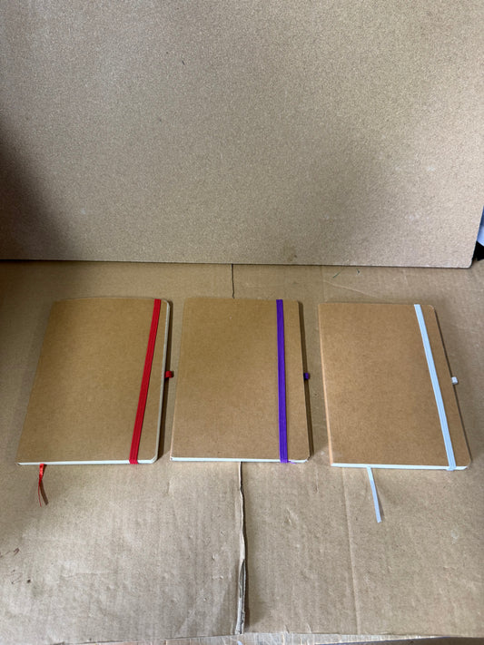 ***Special Offer*** B6 notebook with coloured closure JUST 39p each