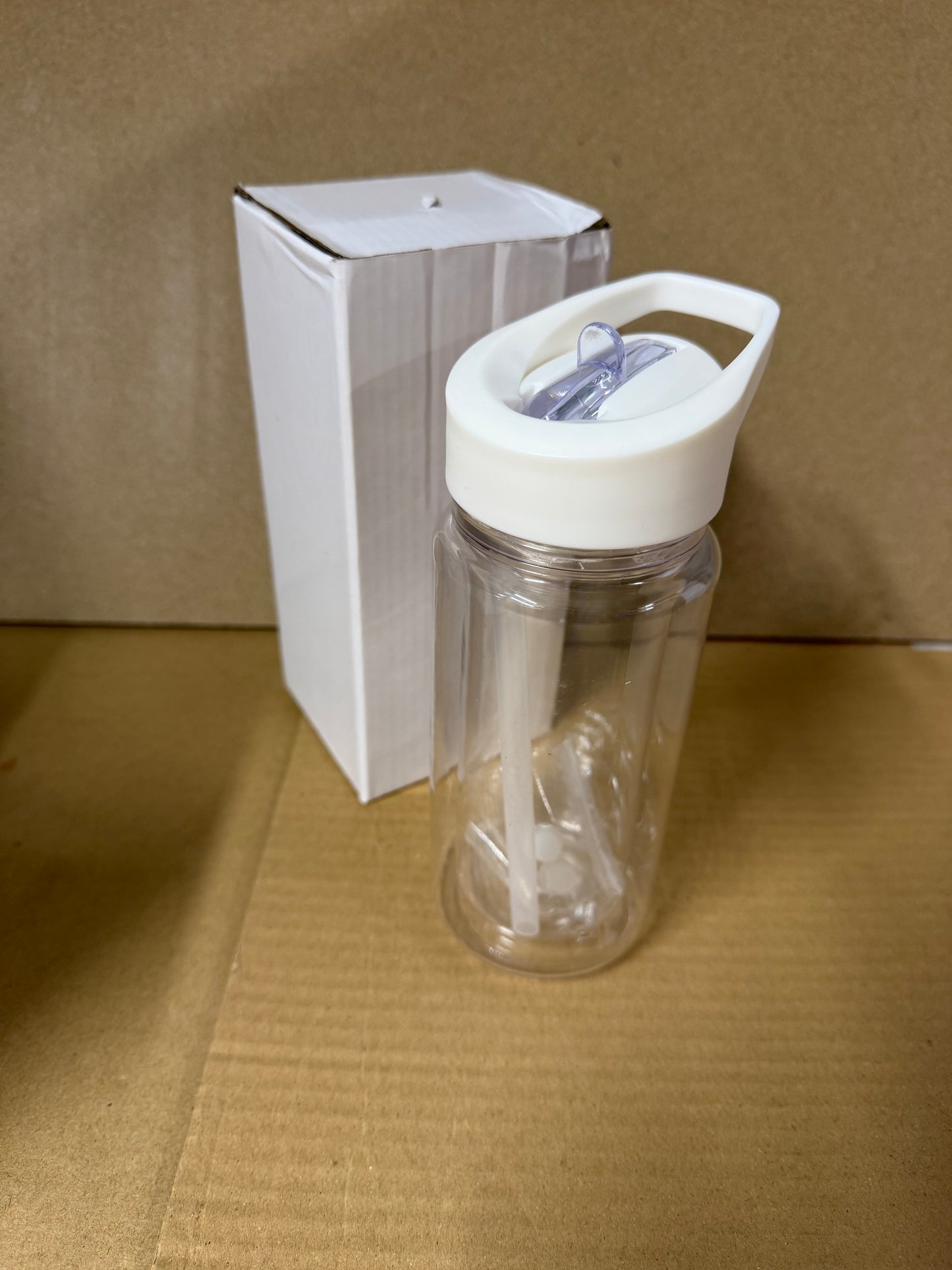 10oz pre-drilled kids double walled snow globe water bottles