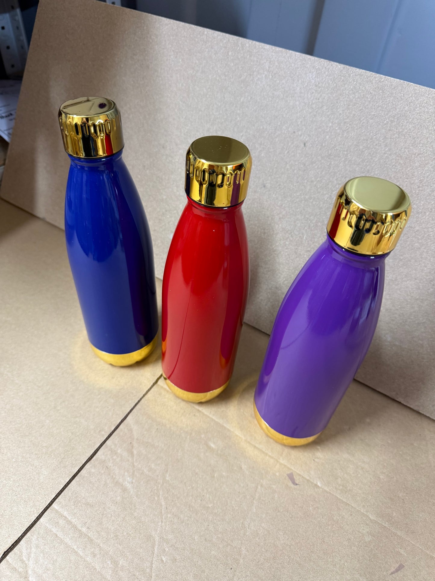 500ml double walled stainless steel vacuum drinks bottles