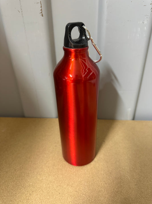 750mL aluminum sports bottle with clip