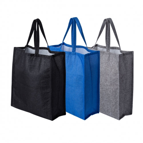 Box of 50 large linen tote shopping style bag
